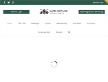 Tablet Screenshot of gailesgolf.com.au
